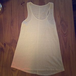 Mossimo Racerback Tank Top White XS